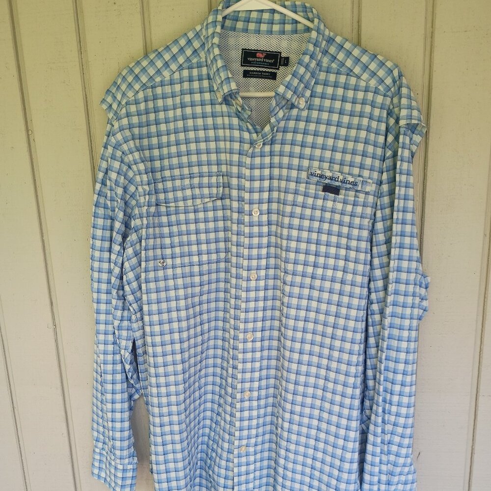 Vineyard Vines Plaid Harbor Shirt Vented